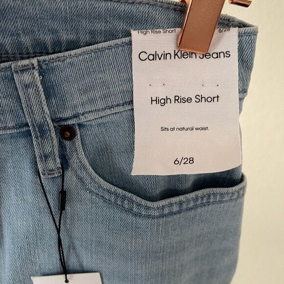 NWT Calvin Klein high rise shorts - Picture 5 of 8